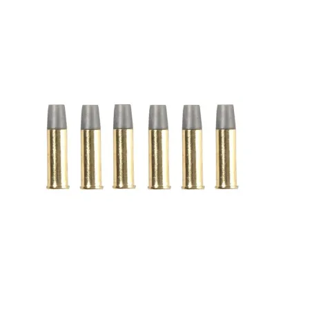 Fausses douilles plomb cal. 4,5 mm pour Schofield / Barra x6 