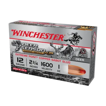 Balles Winchester Winchester Slug Deer Season 28 gr - Cal. 12 