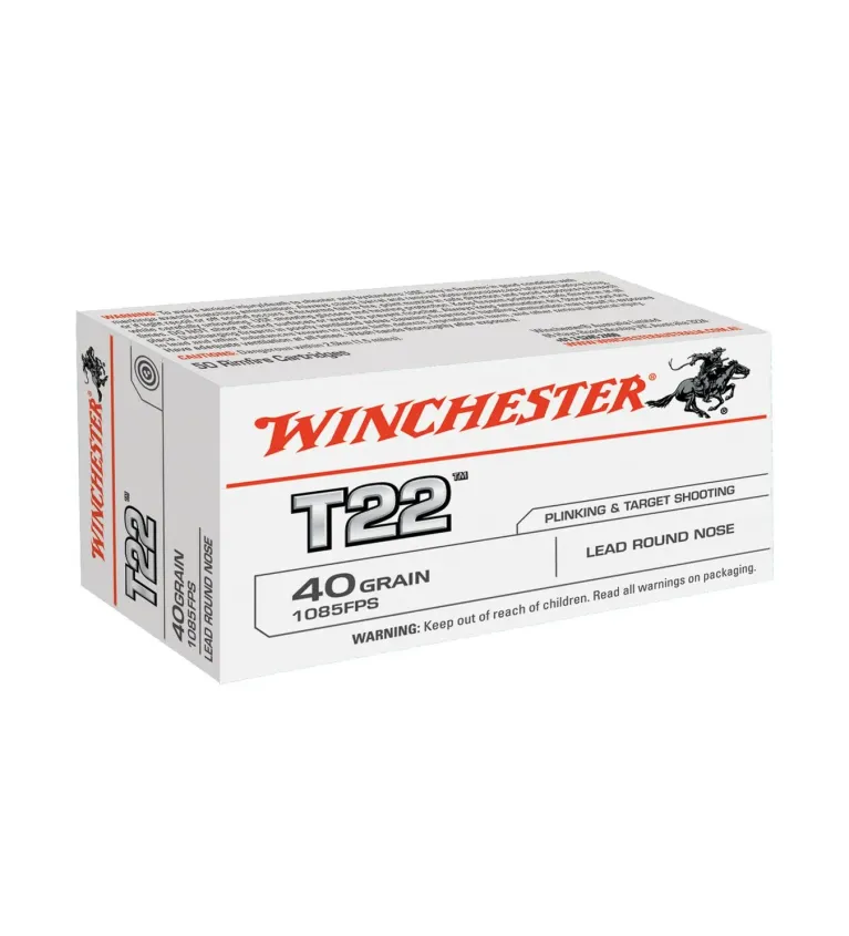 Balles Winchester T22 40 Gr - Cal. 22 LR x50 