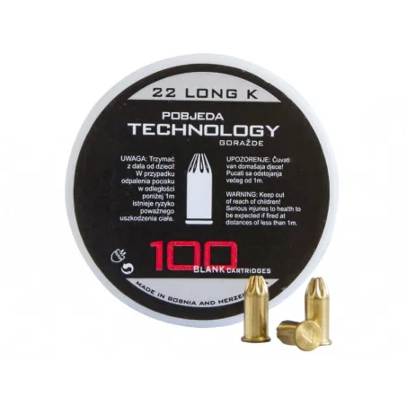 Balles à blanc Maxxtech - Cal. 22 Long x100 