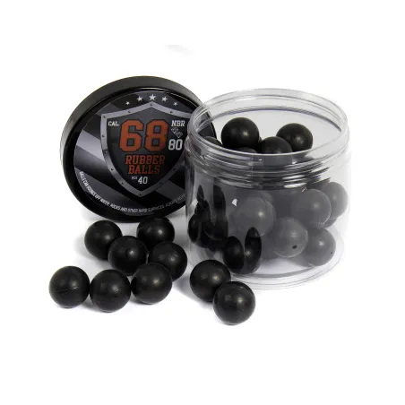 Bille Caoutchouc 3,98 Gr - Cal. 68 x40 