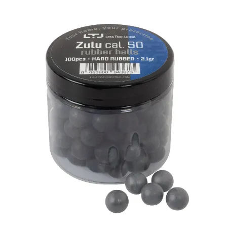 Bille Caoutchouc Zulu Legere - Cal. 50 x100 
