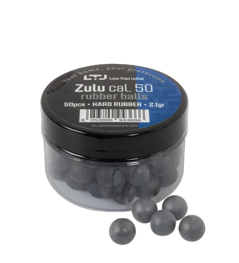 Bille Caoutchouc Zulu Legere - Cal. 50 x50 