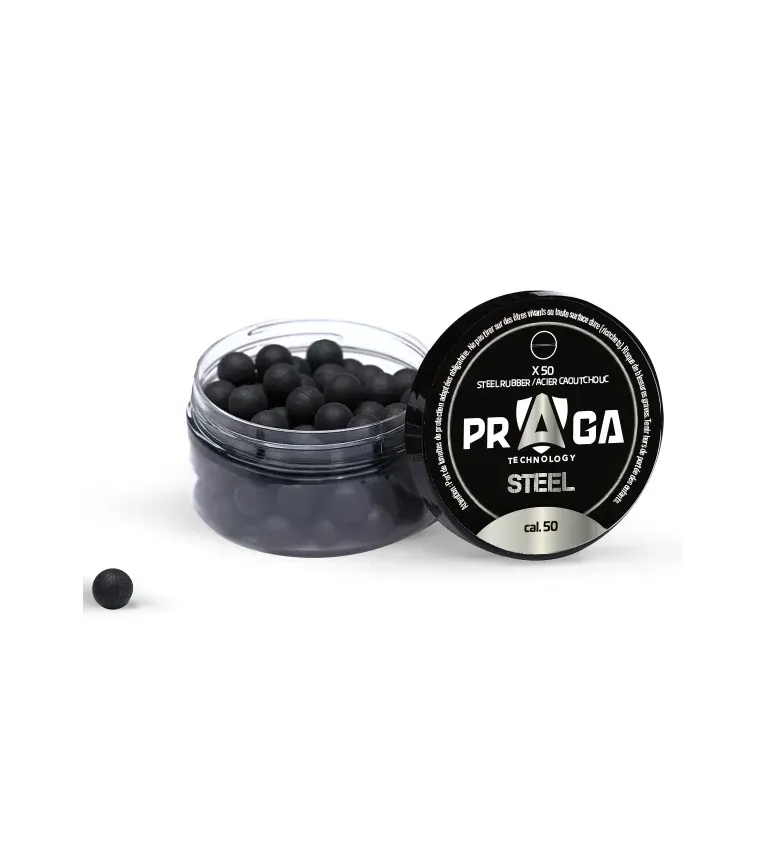 Billes En Caoutchouc Acier - Cal. 50 x50 