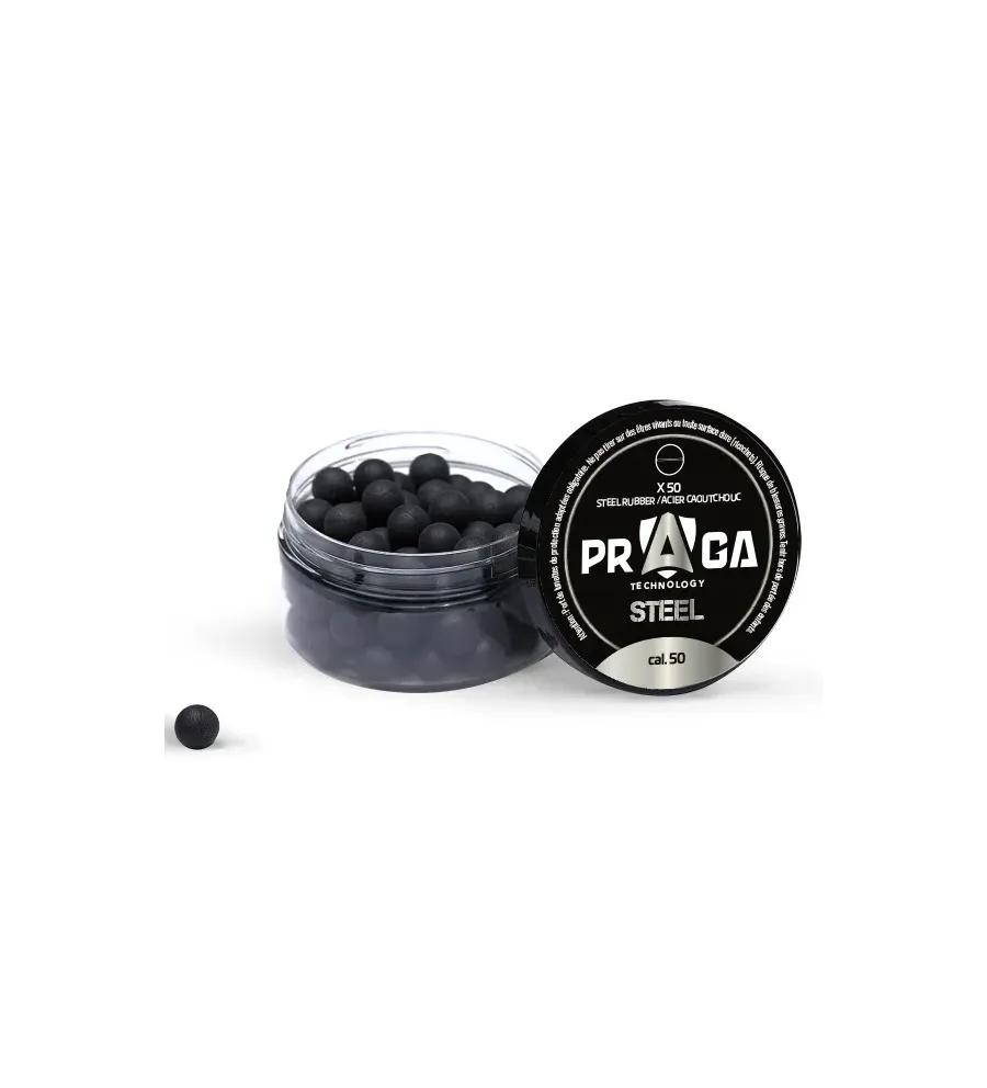 Billes En Caoutchouc Acier - Cal. 50 x50 