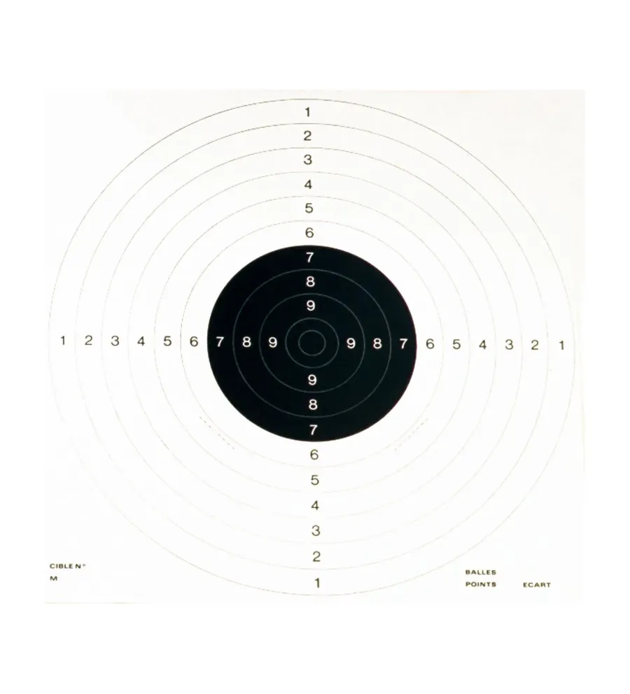 Cible 51x52cm Cible 51x52cm