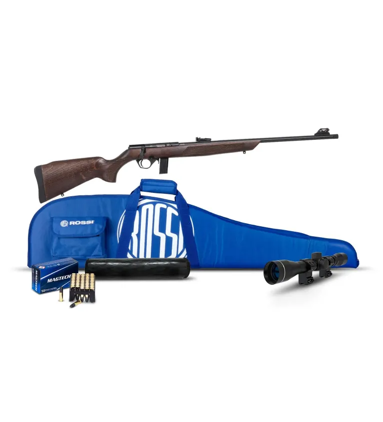 Carabine Rossi 8122 Bois - Cal. 22 LR + lunette 4x32 