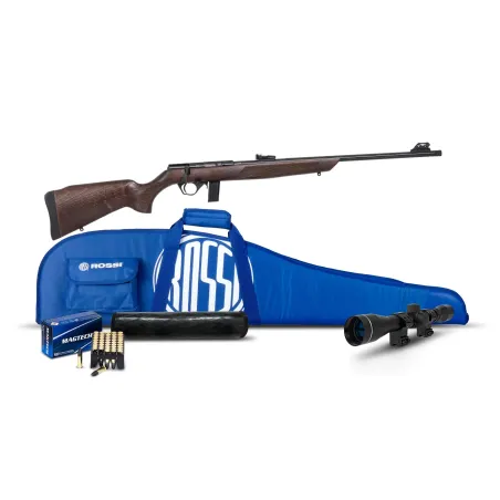 Carabine Rossi 8122 Bois - Cal. 22 LR + lunette 4x32 