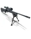 Pack carabine ISSC Austria SPA Tactical 22 LR + Lunette 3-9X40 + Bipied 