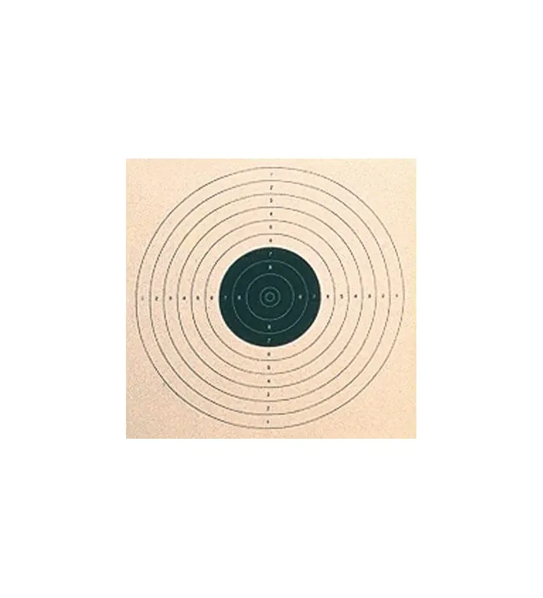 Cible 17x17cm U.I.T x100 