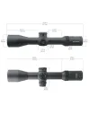 Lunette Vector Optics Continental X6 3-18x50 FFP Ret. VCT 