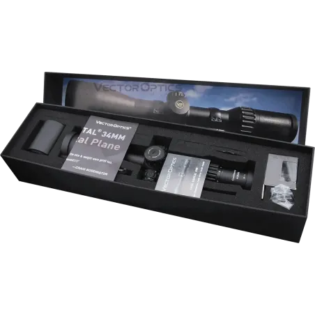 Lunette Vector Optics Continental X6 4-24x56 FFP Ret. 34 