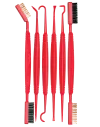 Set De Nettoyage Pics Et Brosses Accu-Grip Real Avid 