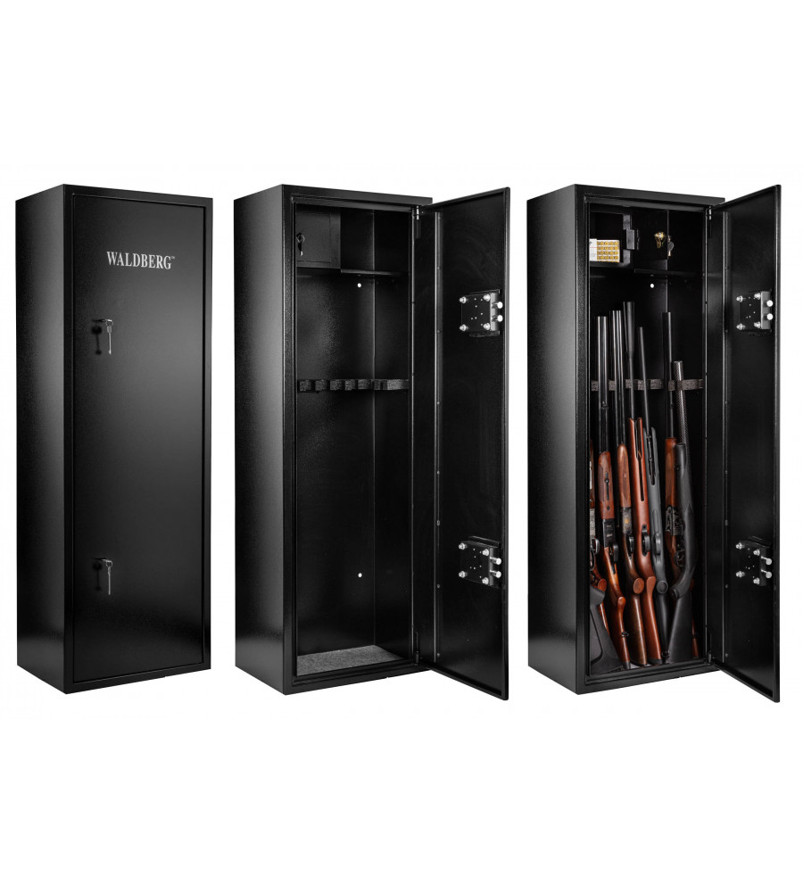 Coffre first 10 armes à 2 clefs et 2 serrures - Waldberg Coffre first 10 armes à 2 clefs et 2 serrures - Waldberg