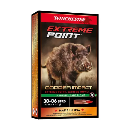 Balles Winchester Extreme Point LF 180 Gr - Cal. 30-06 SPR 