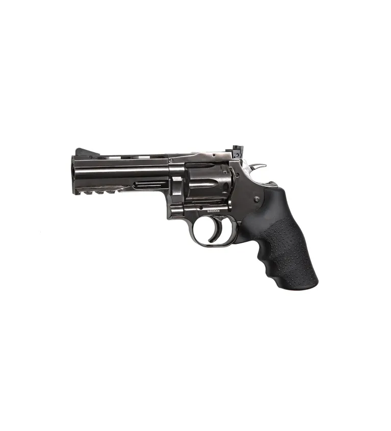 Revolver CO2 ASG Dan Wesson DW715 4'' Steel Grey - BBs 