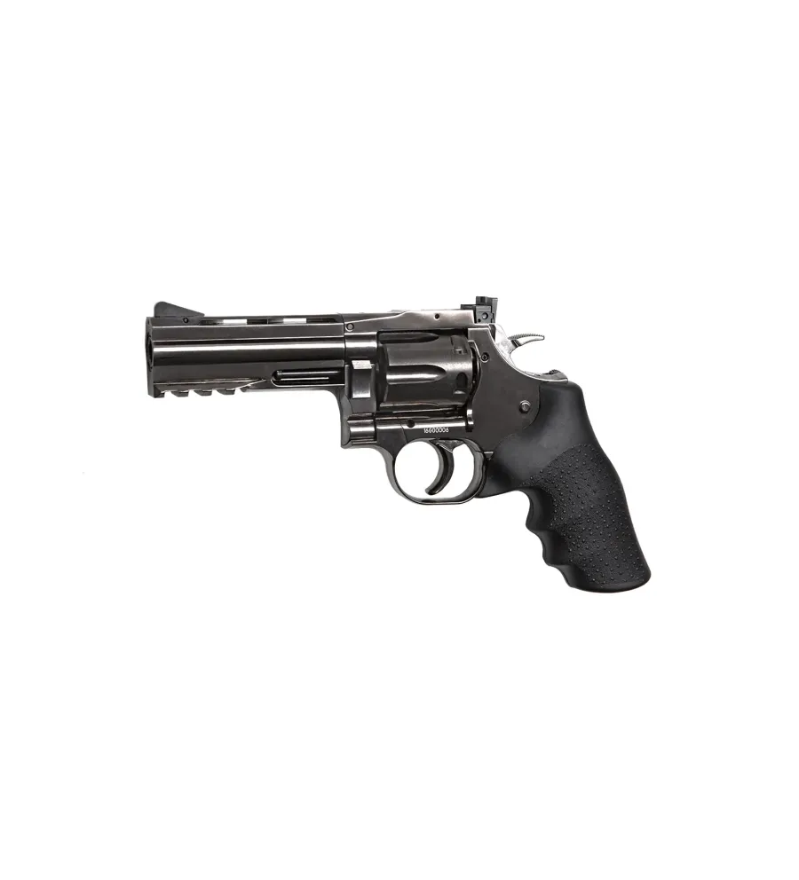 Revolver CO2 ASG Dan Wesson DW715 4'' Steel Grey - BBs 