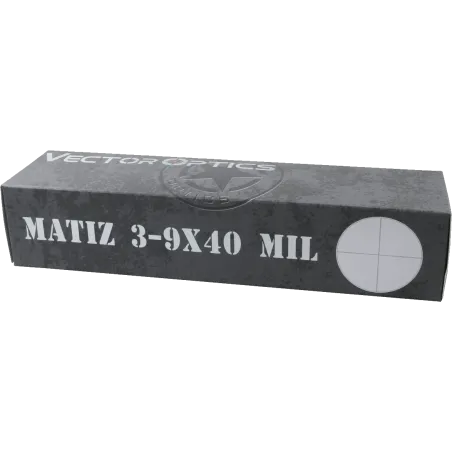 Lunette Vector Optics Matiz 3-9x40 Mil 