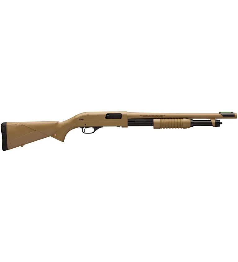 Fusil à pompe Winchester SXP Dark Earth Defender Rifled - Cal. 12/76 