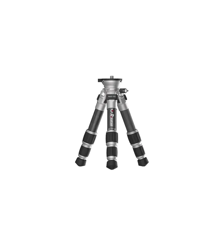 Tripod Carbonne bas 3 Sections - max. 38 cm 