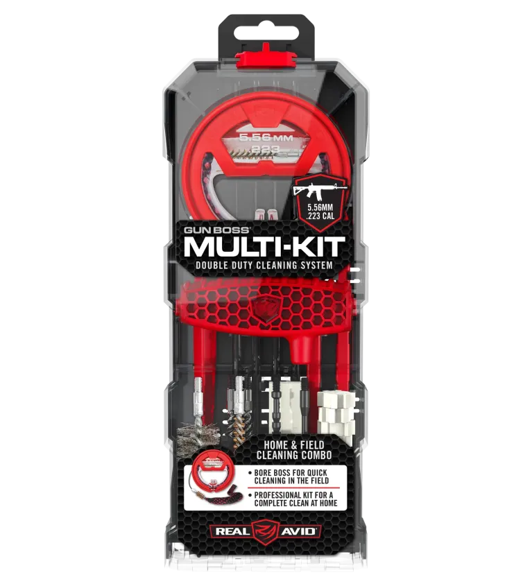 Nécessaire de nettoyage Gun Boss Multi-Kit Real Avid 