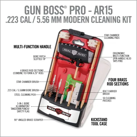 Kit De Nettoyage AR15 - Gun Boss Pro 