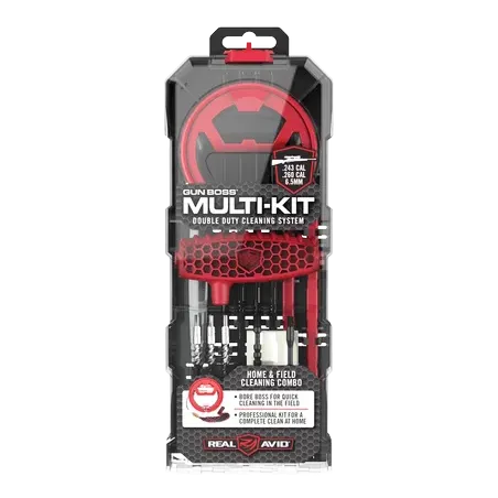 Nécessaire de nettoyage Gun Boss Multi-Kit Real Avid 