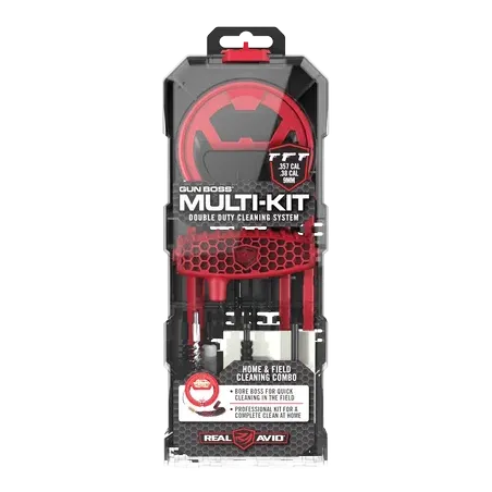 Nécessaire de nettoyage Gun Boss Multi-Kit Real Avid 