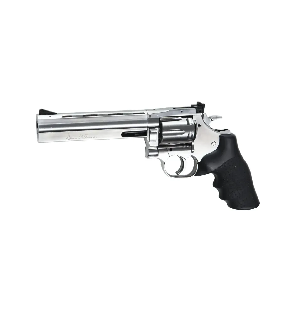 Revolver CO2 ASG Dan Wesson DW715 6'' Silver - BBs Revolver CO2 ASG Dan Wesson DW715 6'' Silver - BBs