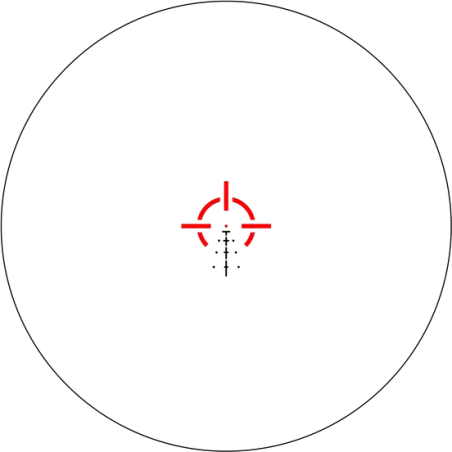 Point rouge Vector Optics 3x18 Paragon Veps MBR 