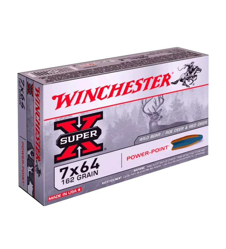 Balles Winchester Super X Power Point 162 Gr - Cal. 7x64 