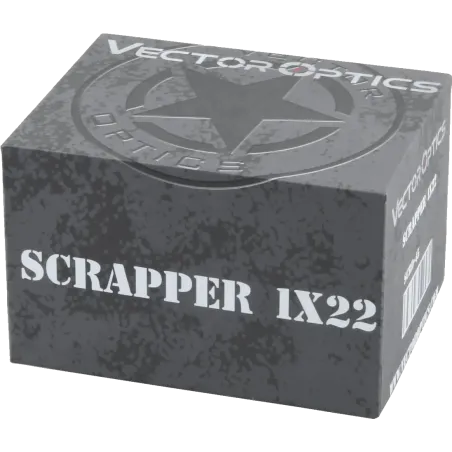 Point rouge Vector Optics 1x22 Scrapper 