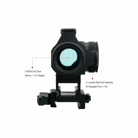 Point rouge Vector Optics 1x22 Maverick Ii Gen 2 