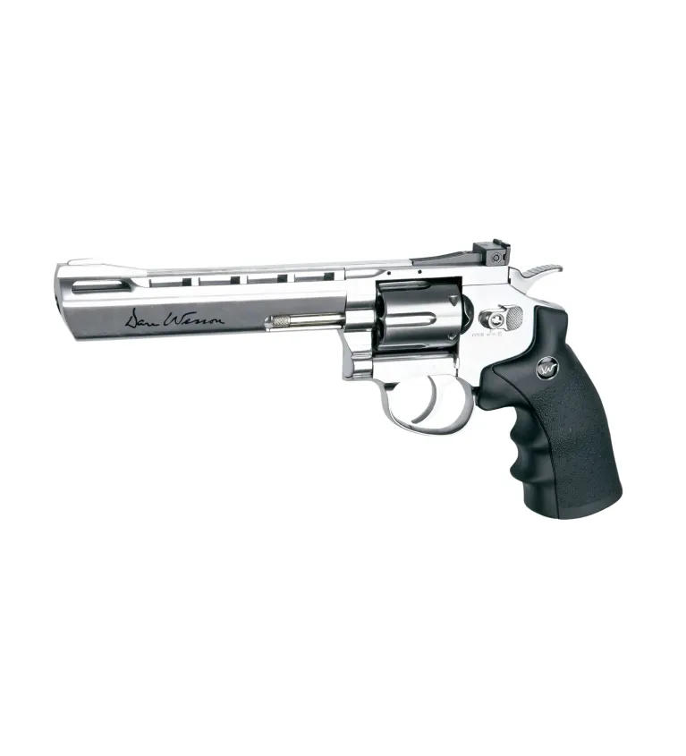 Revolver CO2 ASG Dan Wesson 6'' Chrome - Plomb 