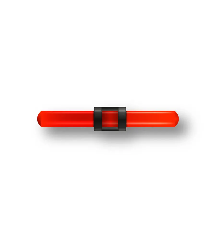 Guidon long pour fusil rouge fluo Guidon long pour fusil rouge fluo