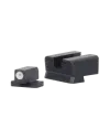 Kit Hausse + Guidon Tactic Point Blanc Sur L'Avant Pour Tp9 Sf/Elite/Sfx/Mete 