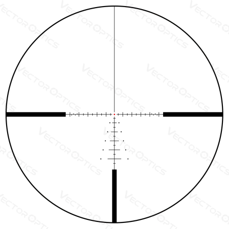 Lunette Vector Optics Paragon 4-20x50 Hd Tactical 