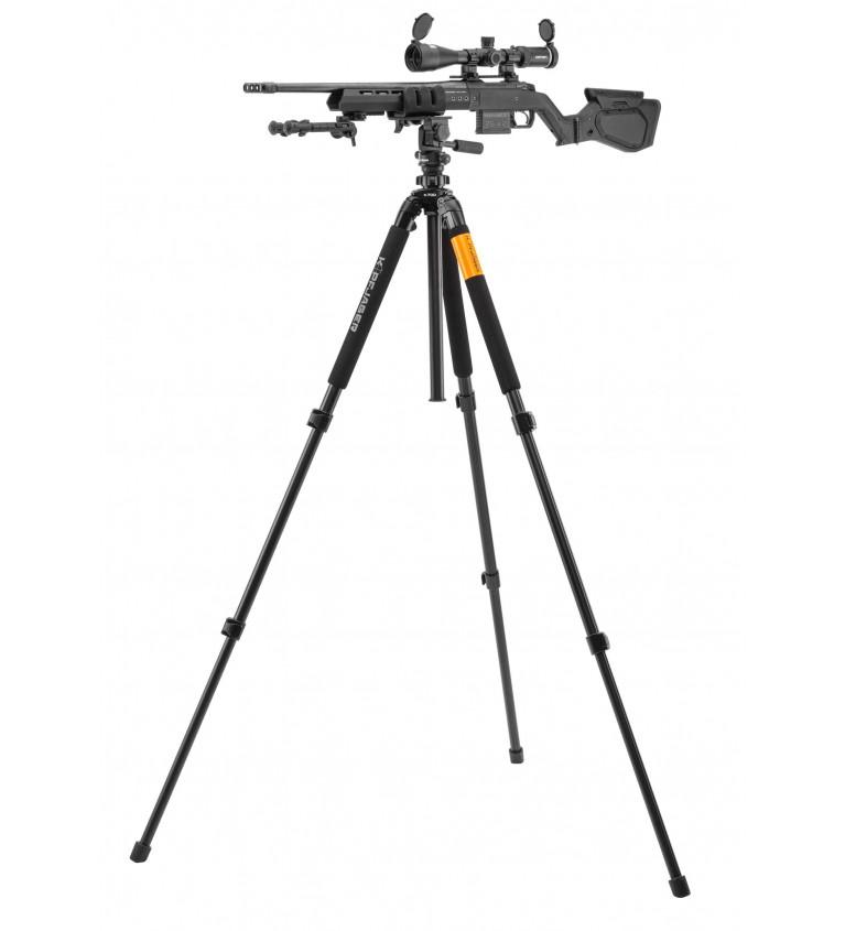 Combo trépied de tir KJI K700 aluminium avec montage REAPER GRIP 