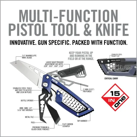 Outil Multifonction Gun Tool Edge Pistolet 