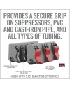 Machoires Tube-Fit Pour Etau Master 