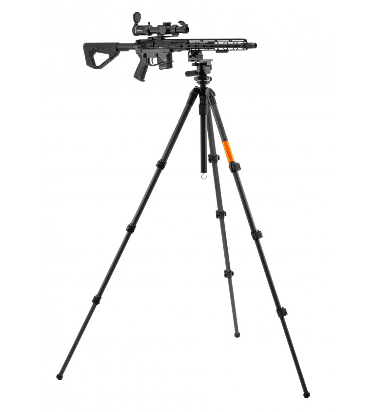 Combo Trépied de tir KJI K800 Carbone avec montage REAPER Rail Picatinny 