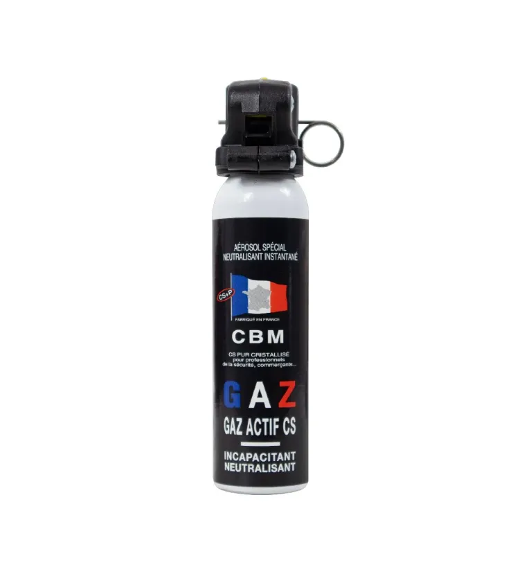 Bombe de défense CBM à gaz - Poignée - 100 ml 