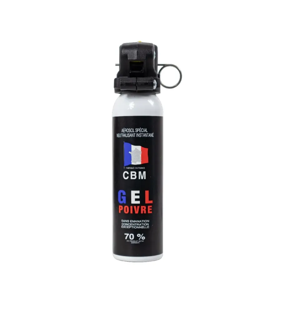 Bombe de défense CBM Red Pepper - Poignée - 100 ml Bombe de défense CBM Red Pepper - Poignée - 100 ml