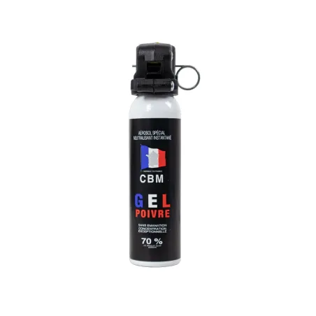 Bombe de défense CBM Red Pepper - Poignée - 100 ml 