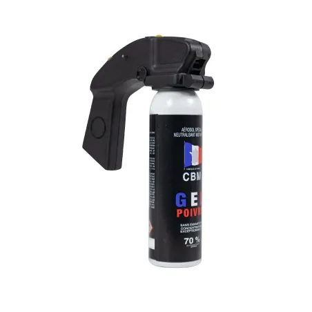Bombe de défense CBM Red Pepper - Poignée - 100 ml 