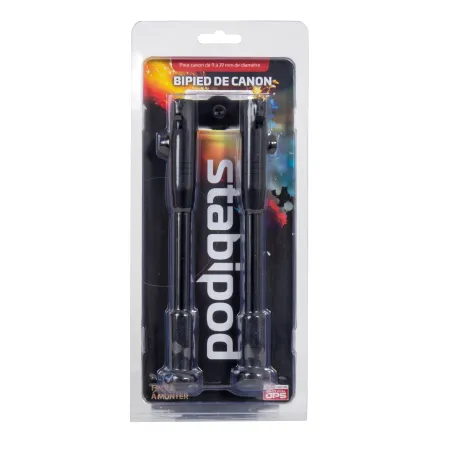 Bipied réglable Stabipod fixation canon 