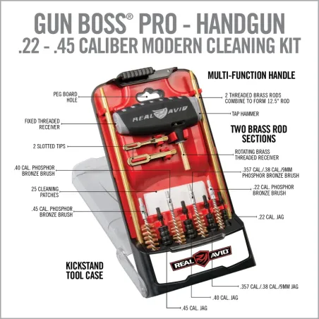 Kit De Nettoyage Armes De Poing - Gun Boss Pro 