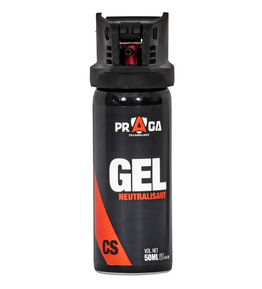Bombe de défense gel CS - 50 ml Bombe de défense gel CS - 50 ml