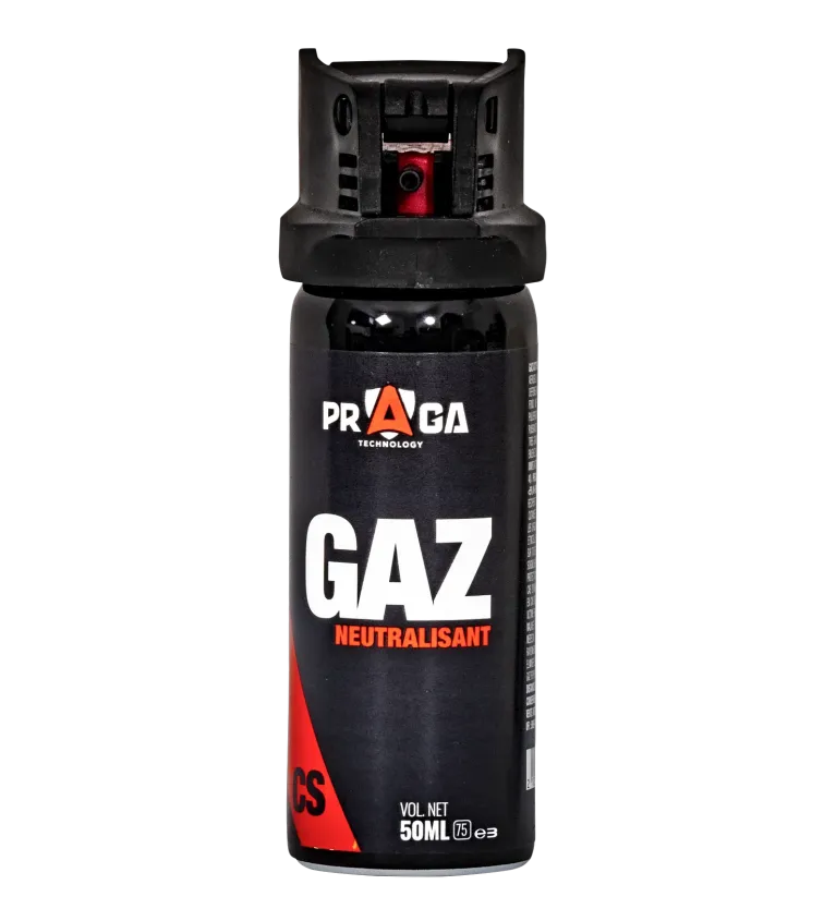 Bombe de défense gaz CS - 50 ml 