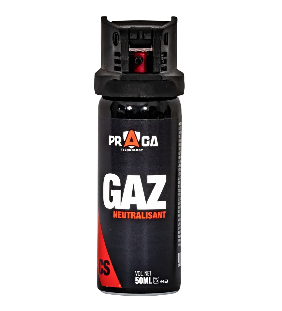Bombe de défense gaz CS - 50 ml Bombe de défense gaz CS - 50 ml